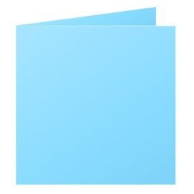 Paquet de 25 cartes pliée  Pollen 135x135 bleu lavande
