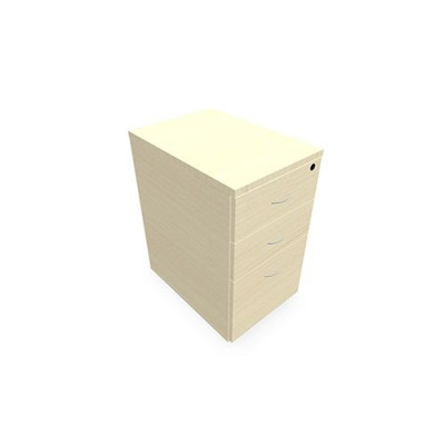 CAISSON HB MELA ECO P.60 L42 H73,5 CM 3 TIROIRS DONT 1 DS MA SB