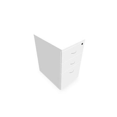 CAISSON HB MELA ECO P.60 L42 H73,5 CM 3 TIROIRS DONT 1 DS MG SB