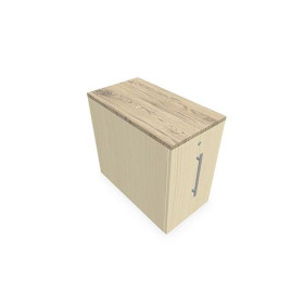 GUSTAVE CAISSON INDIVIDUEL H73,5 L43,2 P80 CM MELAMINE - CORPS  TOP  PORTE MA R3