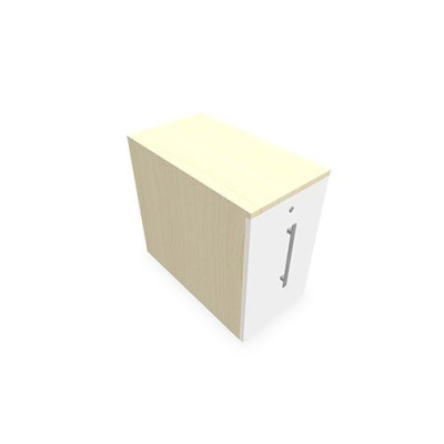 GUSTAVE CAISSON INDIVIDUEL H7 3,5 L43,2 P80 CM MELAMINE - CORPS TOP PORTE MA MA