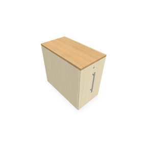 GUSTAVE CAISSON INDIVIDUEL H73,5 L43,2 P80 CM MELAMINE - CORPS  TOP  PORTE MA RI