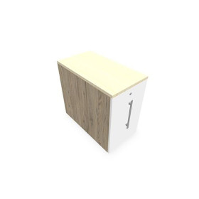 GUSTAVE CAISSON INDIVIDUEL H73,5 L43,2 P80 CM MELAMINE - CORPS TOP PORTE R3 MA M