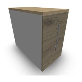 GUSTAVE CAISSON INDIVIDUEL H73,5 L43,2 P80 CM MELAMINE - CORPS TOP PORTE MG RI R