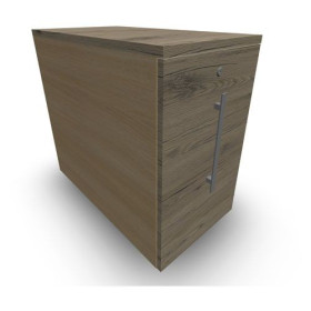 GUSTAVE CAISSON INDIVIDUEL H73,5 L43,2 P80 CM MELAMINE - CORPS TOP PORTE RI R3 R