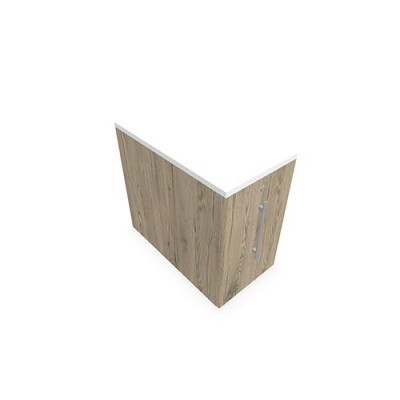 GUSTAVE CAISSON INDIVIDUEL H73,5 L43,2 P80 CM MELAMINE - CORPS  TOP  PORTE R3 MG