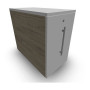 GUSTAVE CAISSON INDIVIDUEL H73,5 L43,2 P80 CM MELAMINE - CORPS TOP PORTE R3 MG M
