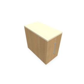 GUSTAVE CAISSON INDIVIDUEL H73,5 L43,2 P80 CM MELAMINE - CORPS  TOP  PORTE RI MA