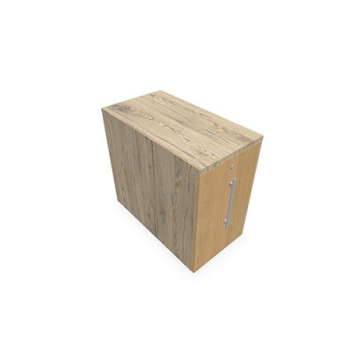 GUSTAVE CAISSON INDIVIDUEL H73,5 L43,2 P80 CM MELAMINE - CORPS TOP PORTE R3 R3 R