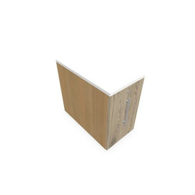 GUSTAVE CAISSON INDIVIDUEL H73,5 L43,2 P80 CM MELAMINE - CORPS TOP PORTE RI MG R