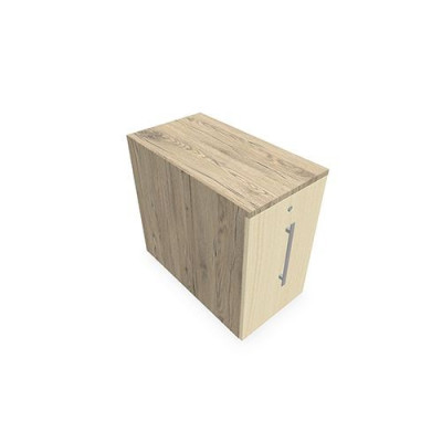 GUSTAVE CAISSON INDIVIDUEL H73,5 L43,2 P80 CM MELAMINE - CORPS TOP PORTE R3 R3 M