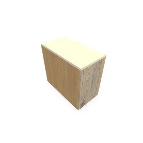 GUSTAVE CAISSON INDIVIDUEL H73,5 L43,2 P80 CM MELAMINE - CORPS TOP PORTE RI MA R