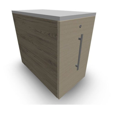 GUSTAVE CAISSON INDIVIDUEL H73,5 L43,2 P80 CM MELAMINE - CORPS TOP PORTE R3 MG M