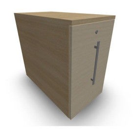 GUSTAVE CAISSON INDIVIDUEL H73,5 L43,2 P80 CM MELAMINE - CORPS TOP PORTE RI RI M