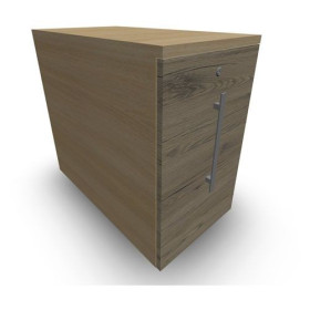 GUSTAVE CAISSON INDIVIDUEL H73,5 L43,2 P80 CM MELAMINE - CORPS TOP PORTE RI RI R