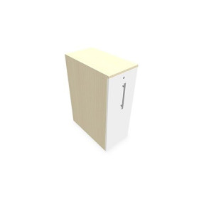 GUSTAVE CAISSON INDIVIDUEL H113,5 L43,2 P80CM CORPS & TOP MELAMINE  -PORTE MA MG