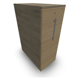 GUSTAVE CAISSON INDIVIDUEL H113,5 L43,2 P80CM CORPS & TOP MELAMINE  -PORTE R3 RI