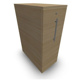 GUSTAVE CAISSON INDIVIDUEL H113,5 L43,2 P80CM CORPS & TOP MELAMINE  -PORTE RI RI