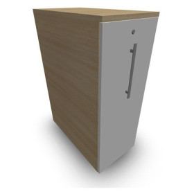GUSTAVE CAISSON INDIVIDUEL H113,5 L43,2 P80CM CORPS & TOP MELAMINE  -PORTE RI MG