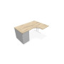 BUR CPT ASYM 90° IDOL L160 XRT. 60CM - A DRT DECOR R3 PIED FX I FIN SO - CAISS P