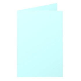 Paquet de 25 cartes pliée Pollen 110x155 bleu
