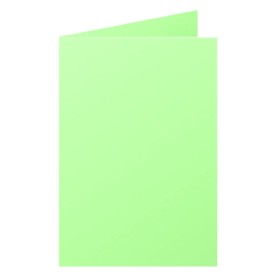 Paquet de 25 cartes pliée Pollen 110x155 vert