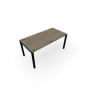 BUREAU ARIAL T RECT L160XP80EP25 PIED CARRE ARCHE FX RI SG