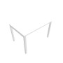 BUREAU ARIAL T RECT L120XP80 EP25 PIED CARRE ARCHE REGLABLE  RI SA