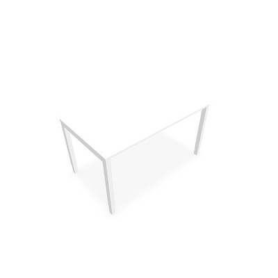 BUREAU ARIAL T RECT L140XP80 EP19 PIED CARRE ARCHE REGLABLE  MG SO
