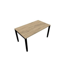 BUREAU ARIAL T RECT L140XP80 EP25 PIED CARRE ARCHE REGLABLE R3 SG