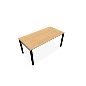 BUREAU ARIAL T RECT L160XP80 EP25 PIED CARRE ARCHE REGLABLE RI SG