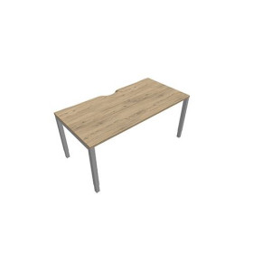 BUREAU ARIAL T RECT ECHANC.L160XP80 EP25 PIED CARRE ARCHE REGLABLE R3 SA