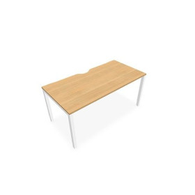 BUREAU ARIAL T RECT ECHANC.L160XP80 EP25 PIED CARRE ARCHE REGLABLE  RI SO