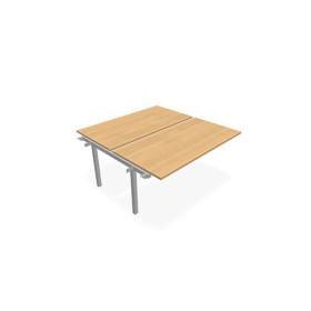ARIAL BENCH SUI.2 PLT L160XP80 EP19MM NU PIED INTERMEDIAIRE RI SA