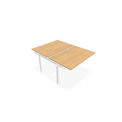 ARIAL BENCH SUI.2 PLT L120XP80 EP19MM NU PIED INTERMEDIAIRE RI SO