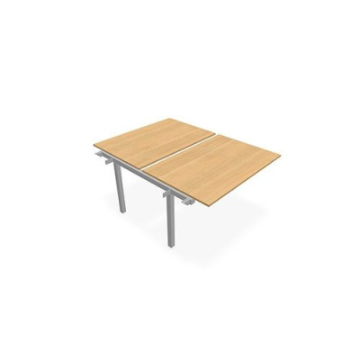 ARIAL BENCH SUI.2 PLT L120XP80 EP19MM NU PIED INTERMEDIAIRE RI SA