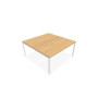 ARIAL BENCH DEP.2 PLT L160XP80 EP25MM PP OBT PIED ARCHE CARREE FX RI SO