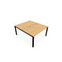 ARIAL BENCH DEP.2 PLT L140XP80 EP25MM PP OBT PIED ARCHE CARREE FX RI SG