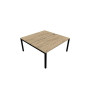 ARIAL BENCH DEP.2 PLT L160XP80 EP25MM PP OBT PIED ARCHE CARREE FX R3 SG