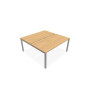 ARIAL BENCH DEP.2 PLT L160XP80 EP25MM PP OBT PIED ARCHE CARREE FX RI SA