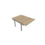 ARIAL BENCH SUI.2 PLT L120XP80 EP25MM PP OBT PIED INTERMEDIAIRE R3 SA