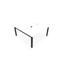 ARIAL BENCH DEP.2 PLT L160XP80 EP25MM ECHANCRE PIED ARCHE CARREE FX  MG SG