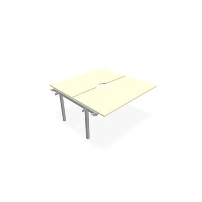 ARIAL BENCH SUI.2 PLT L160XP80 EP25MM ECHANCRE PIED INTERMEDIAIRE  MA SA
