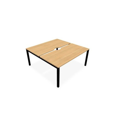 ARIAL BENCH DEP.2 PLT L160XP80 EP25MM ECHANCRE PIED ARCHE CARREE FX  RI SG