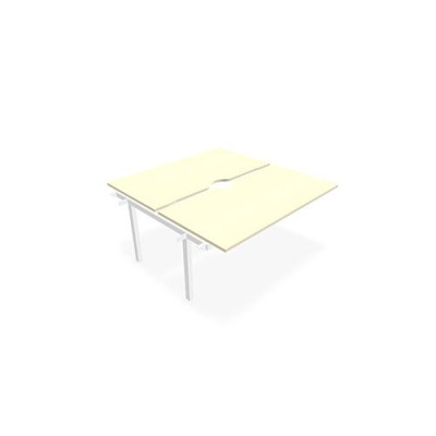ARIAL BENCH SUI.2 PLT L160XP80 EP25MM ECHANCRE PIED INTERMEDIAIRE  MA SO