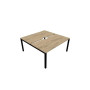 ARIAL BENCH DEP.2 PLT L160XP80 EP25MM ECHANCRE PIED ARCHE CARREE FX  R3 SG