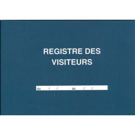 ELV REGISTRE DES VISITEURS 96P 43001