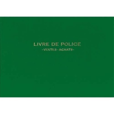 ELV REGISTRE DE POLICE 200P 14172