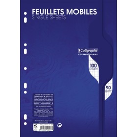 7000, Feuillets mobiles s/film 21x29,7 100p Q.5x5 90g