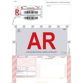 TEC B/250 RECOMMANDE INTERNAT A4 AR 3263